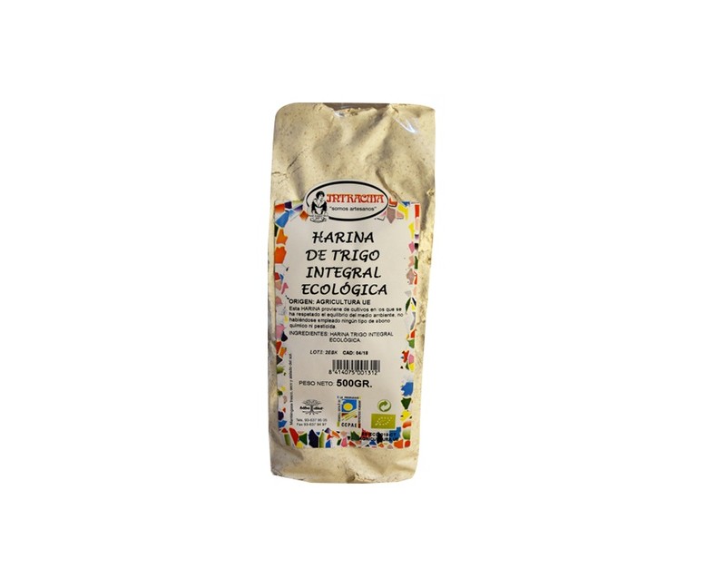 Harina de Trigo Integral Ecológica 500 g Intracma