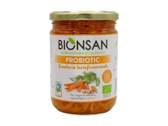 Zanahoria con curcuma lactofermentada