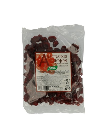 Arándanos Rojos Desecados 125 g Santiveri