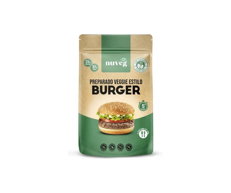Veggie burger 70 g Nuveg