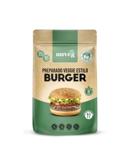 Veggie burger 70 g Nuveg