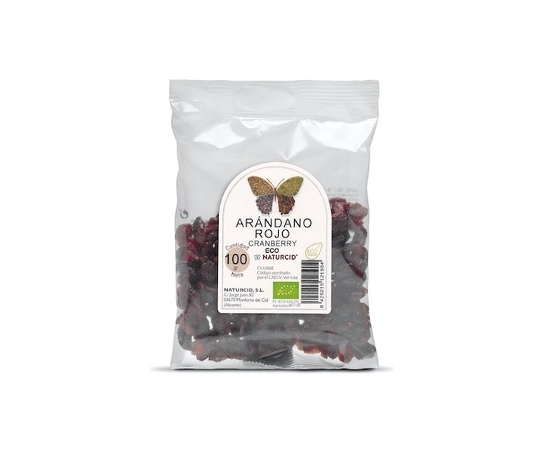 Arándano rojo cranberry Eco 175 g (Arándanos) NATURCID