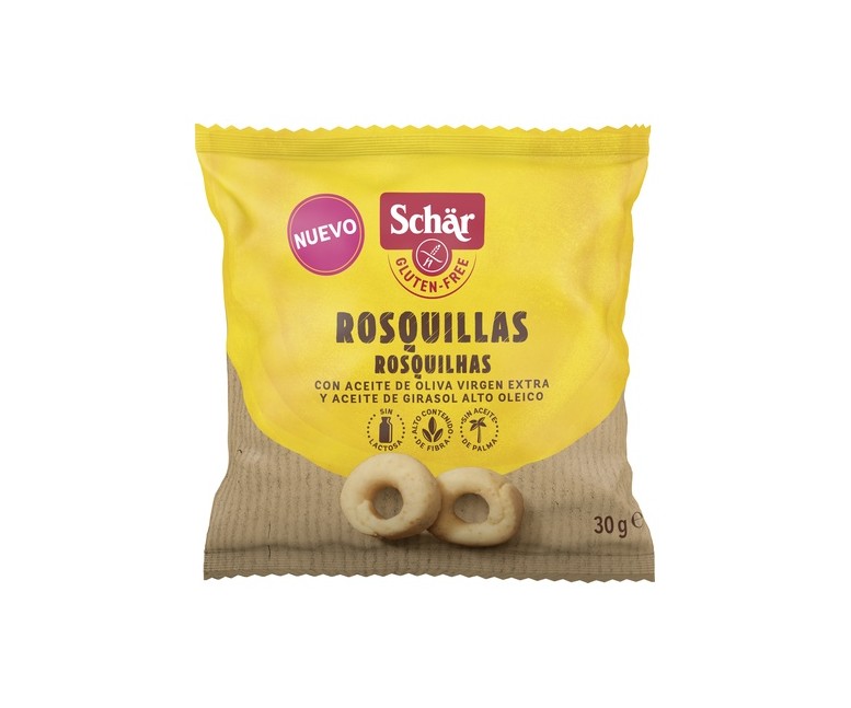 Rosquillas sin gluten 30 g Schär