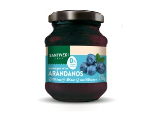 Mermelada de arándano 0% azúcares
