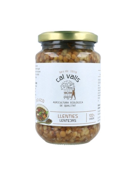 Lentejas Cocidas Eco 240 g Cal Valls