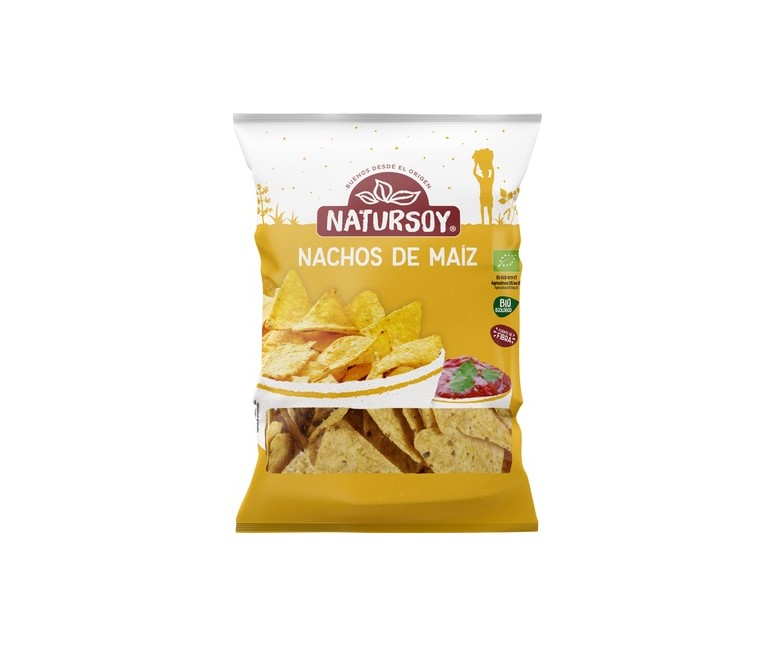 Nachos De Maíz Eco 125 g Natursoy