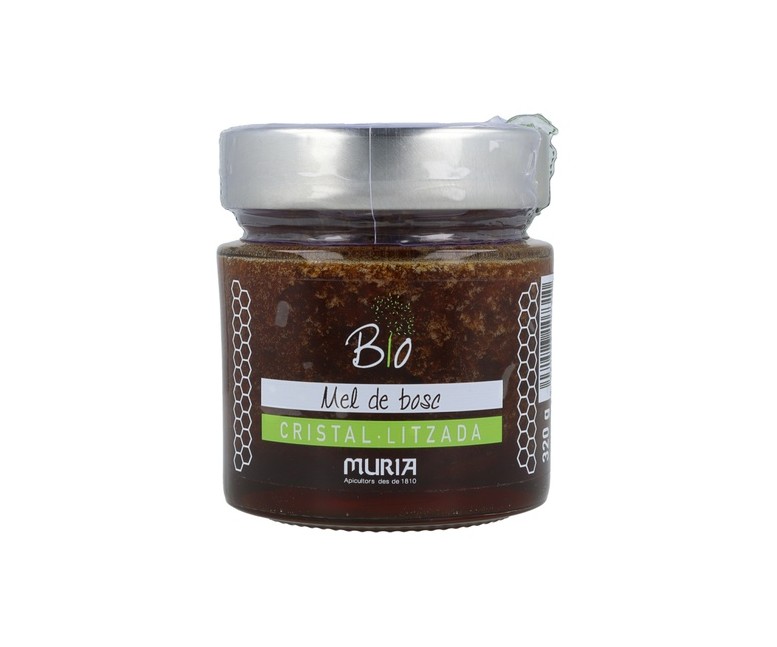 Tarro miel del bosque cristalizada Eco 320 g Muria