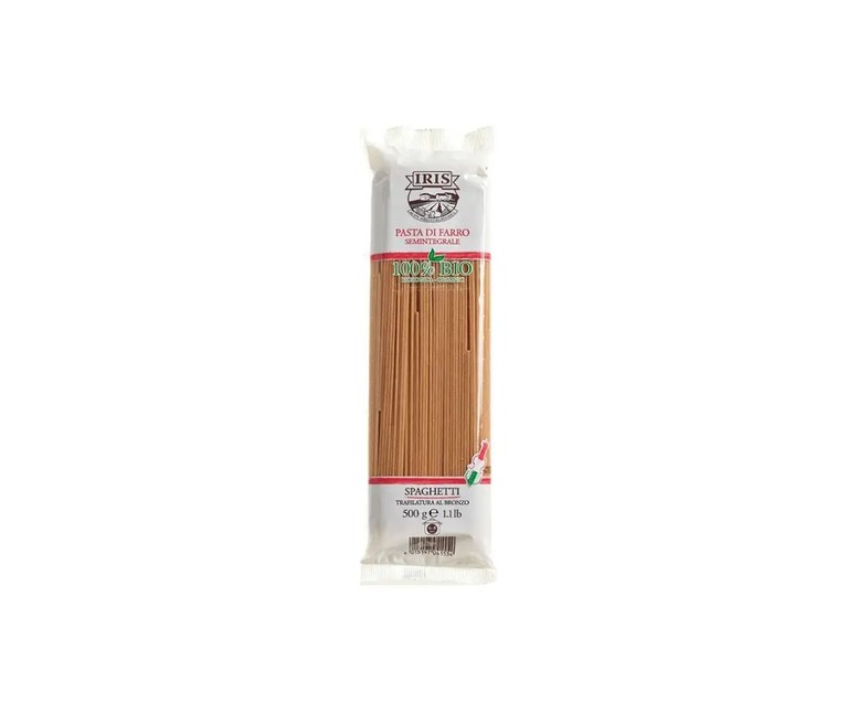 Espagueti de Espelta Semi Integral 500 g Iris