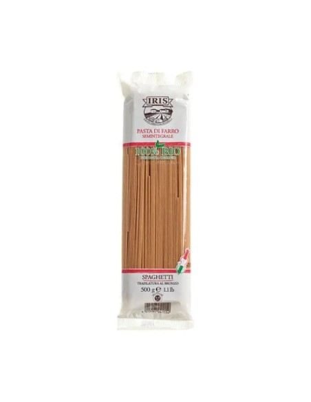 Espagueti de Espelta Semi Integral 500 g Iris