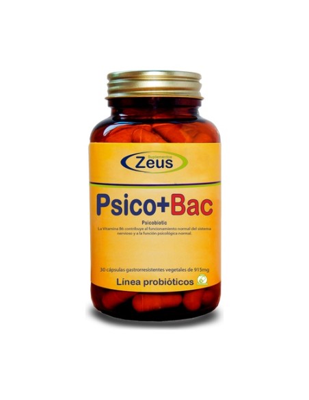 Psico+Bac Psicobiotic (Antiguo Depre Bac) 30 cápsulas Zeus