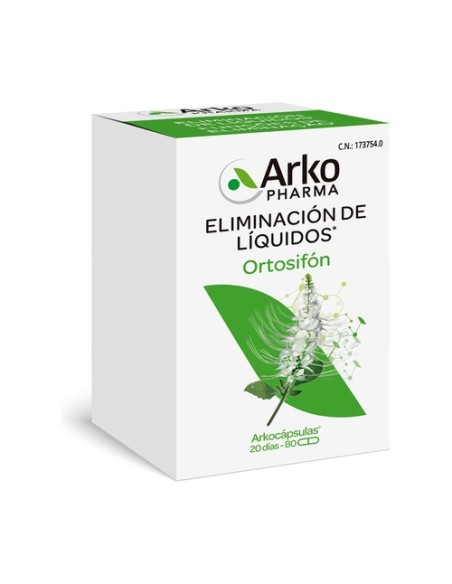 Arkocápsulas Ortosifón 80 cápsulas Arkopharma