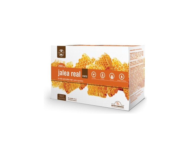 Jalea Real Forte 20 ampollas de 15ml Naturmil