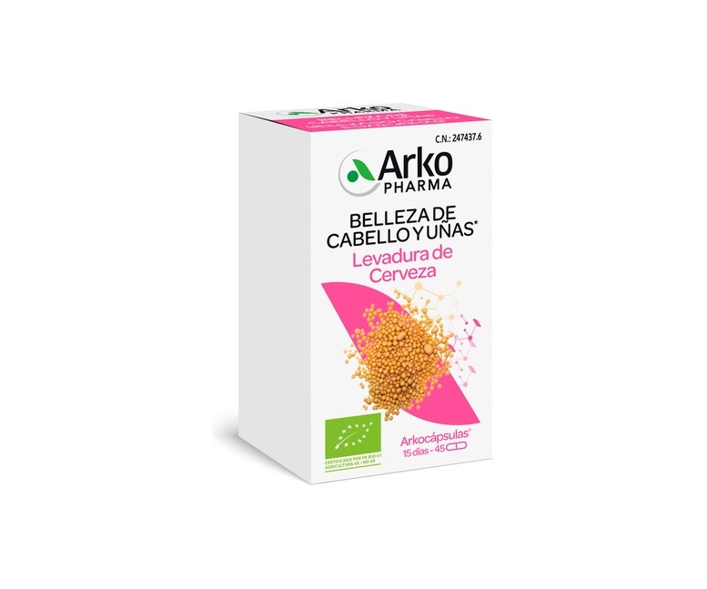 Arkocápsulas Levadura de Cerveza Bio 45 cápsulas Arkopharma