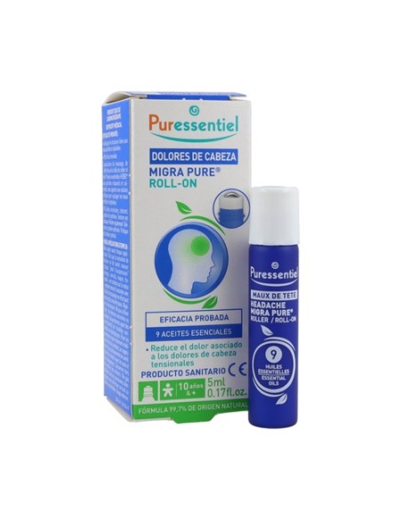 Roll-on Sos dolores de cabeza 5 ml Puressentiel