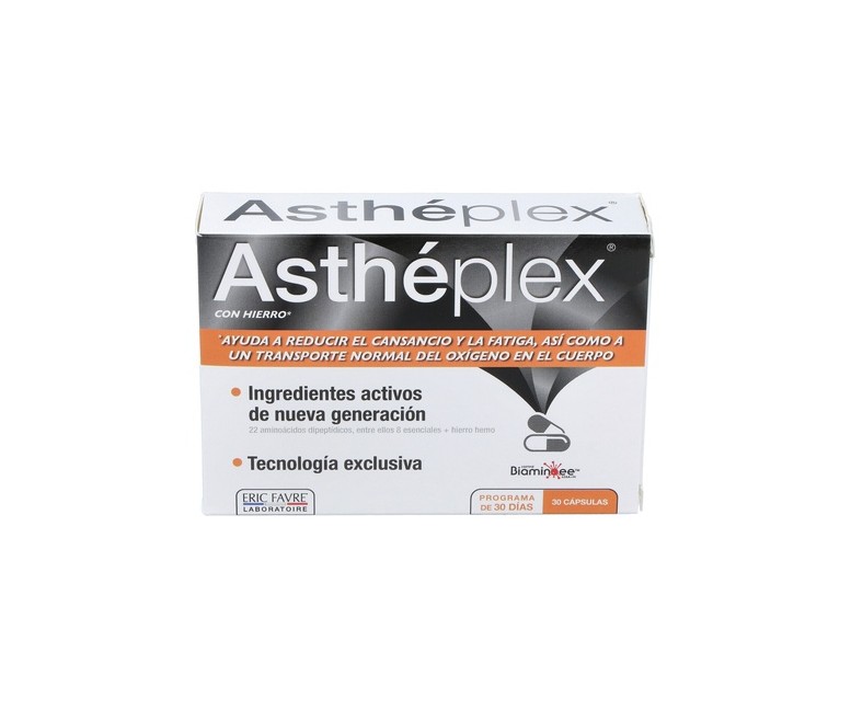 Astheplex energizante 30 cápsulas Astheplex