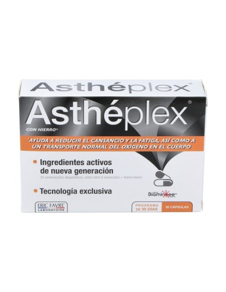 Astheplex energizante 30 cápsulas Astheplex