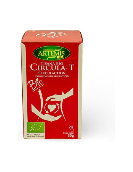 Infusión circula T circulación Bio 20 bolsitas infusoras Artemis