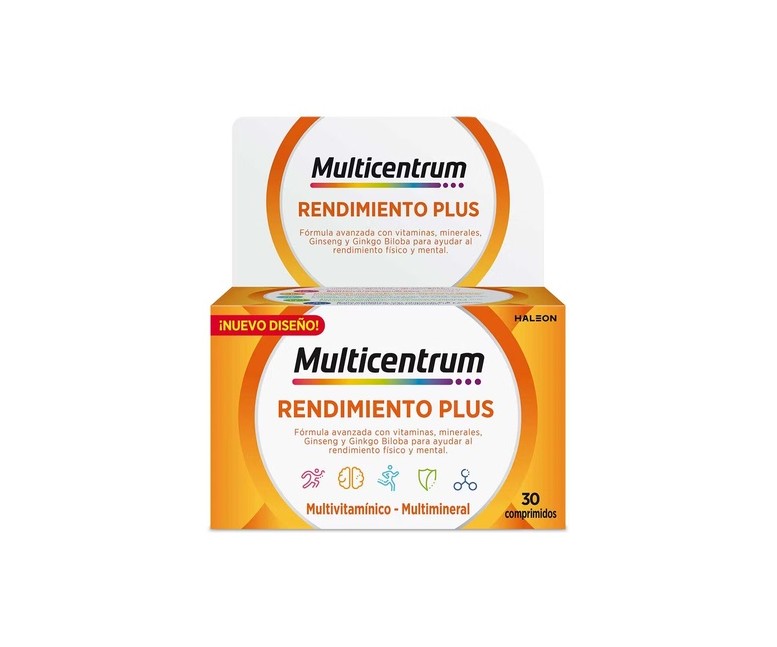 Multicentrum rendimiento plus 30 comprimidos Multicentrum