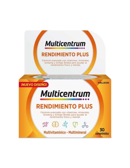 Multicentrum rendimiento plus 30 comprimidos Multicentrum