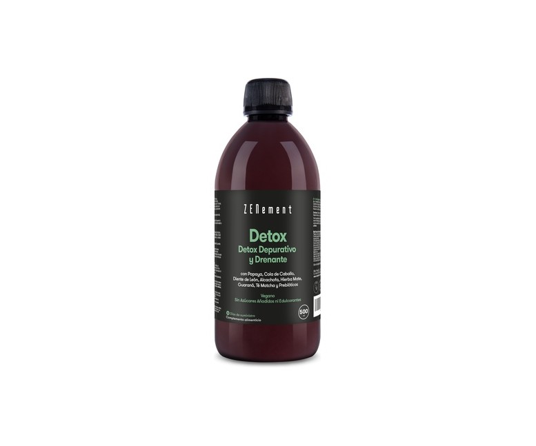 Detox, depurativo y drenante 500 ml Zenement