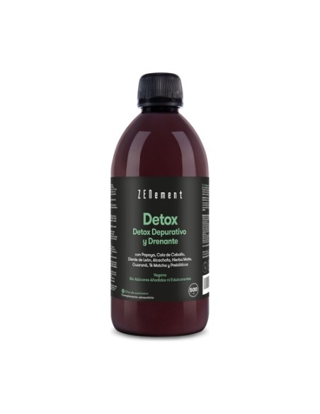 Detox, depurativo y drenante 500 ml Zenement