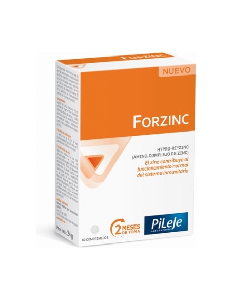 Forzinc 60 comprimidos Pileje