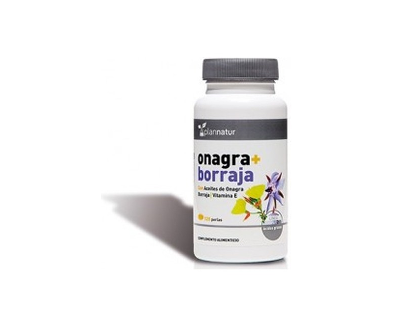 Onagra + Borraja + Vit. E 120 perlas de 500mg Plannatur