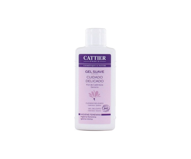 Gel Higiene Íntima Caléndula y Geranio 200 ml de gel Cattier