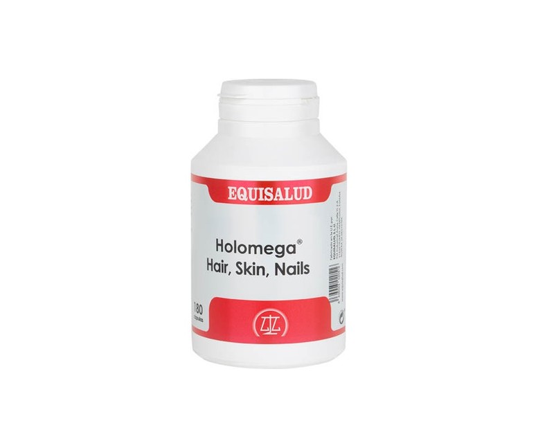 Hair skin and nails (pelo, piel y uñas) Holomega 180 cápsulas Equisalud