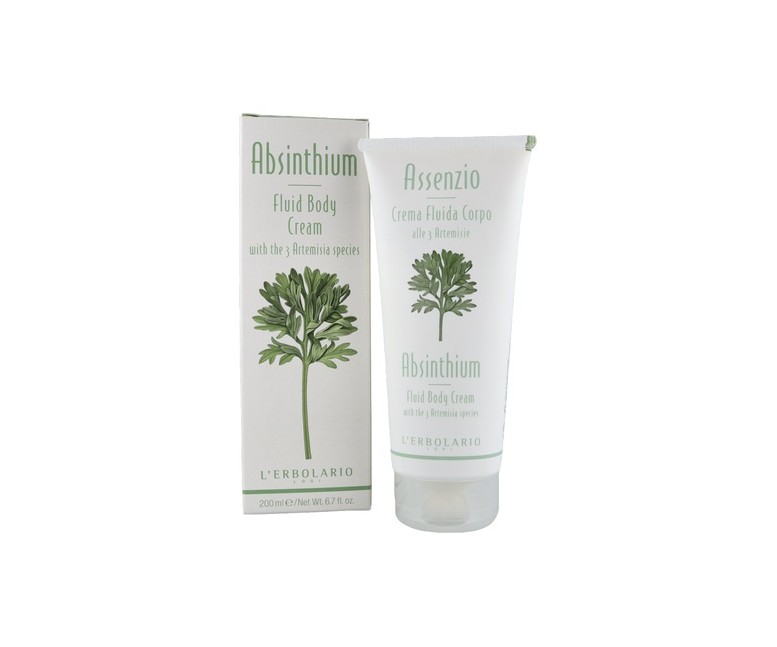 Crema Fluida Corporal de Ajenjo 200 ml de crema L'Erbolario
