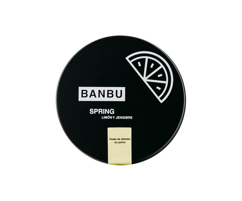 Pasta de dientes Spring (Limón) 60 ml Banbu
