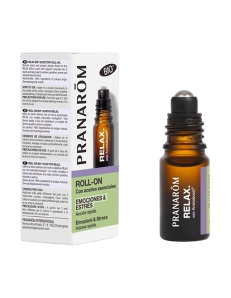 Aromaboost roll-on relax Bio (relajante) 5 ml Pranarom