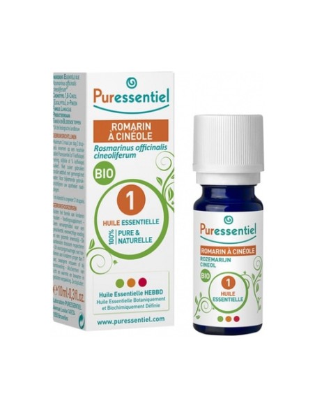 Aceite esencial de romero cineol bio 10 ml Puressentiel