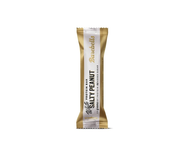 Pack Barrita chocolate blanco cacahuete salado 55 g (Cacahuete) Barebells