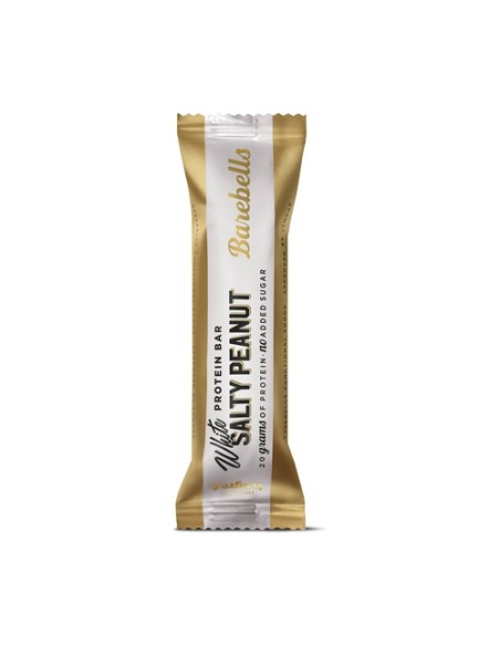 Pack Barrita chocolate blanco cacahuete salado 55 g (Cacahuete) Barebells