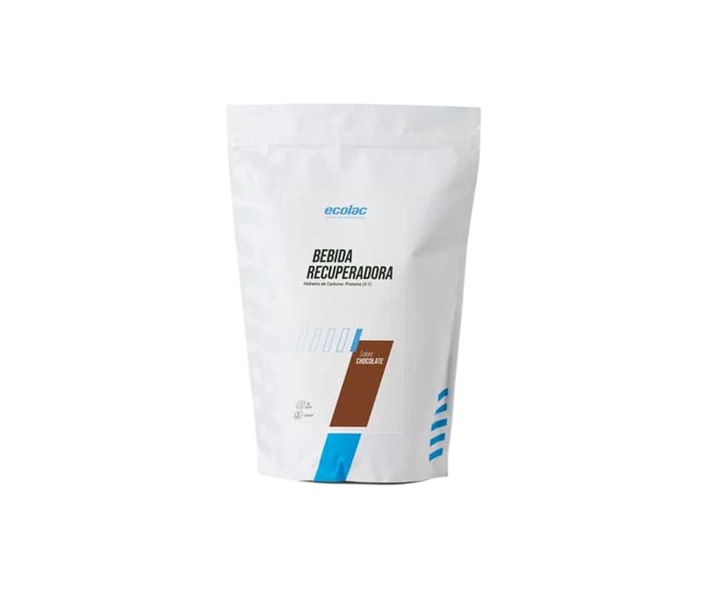 Bebida recuperadora proteica chocolate 1200 g de polvo (Chocolate) Ecolac