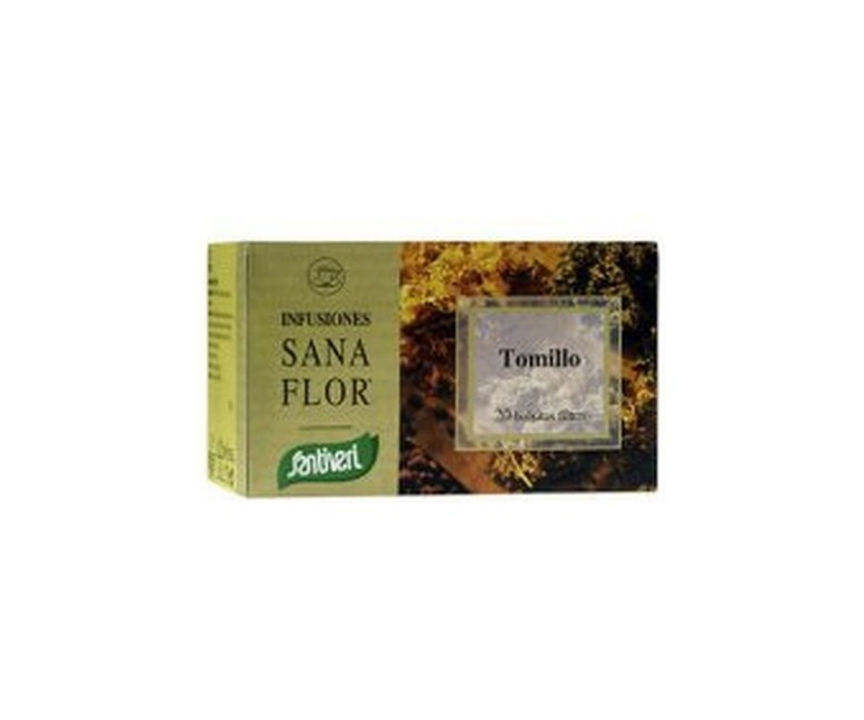 Tomillo Infusión 20 bolsitas infusoras Santiveri