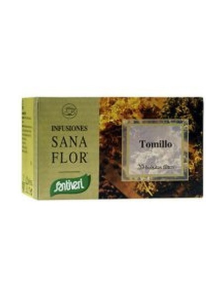 Tomillo Infusión 20 bolsitas infusoras Santiveri