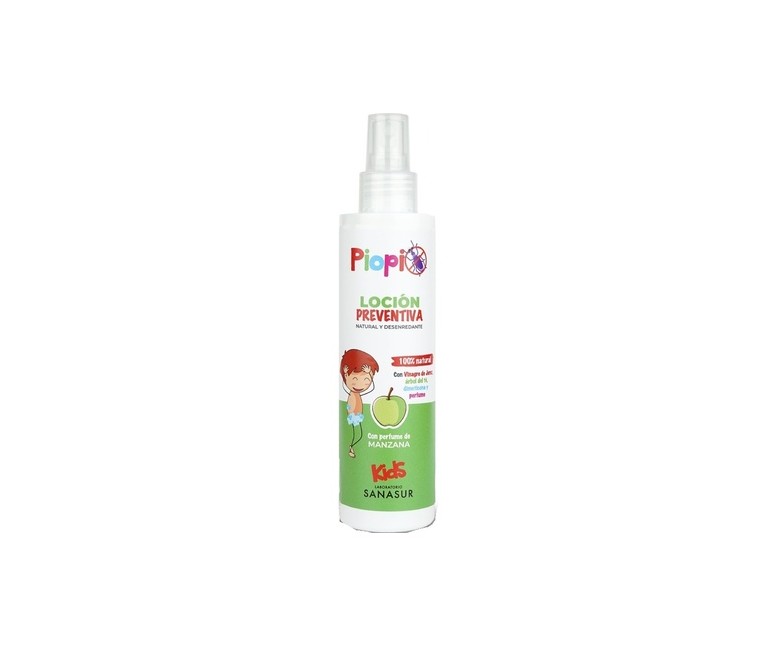 Loción piopio preventiva desenredante manzana 200 ml (Manzana) Sanasur
