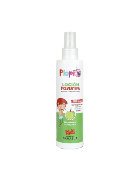 Loción piopio preventiva desenredante manzana 200 ml (Manzana) Sanasur