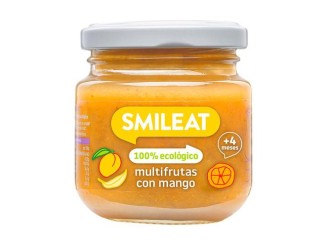 Tarrito de multifrutas con mango ecológico 4m+