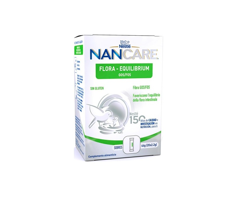 Flora Equilibrium para bebé - estreñimiento 20 sobres de 2.2g NANCARE