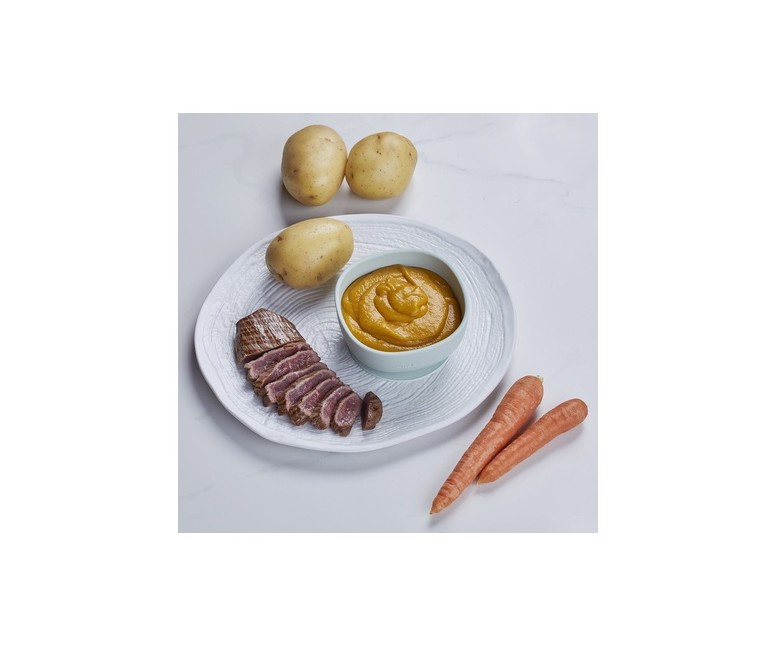 Tarrito bebé, Hortalizas y Ternera 190 g (Ternera - Carne) Gerber Organic