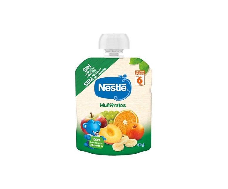Puré multifrutas 90 g (Frutas) Nestlé Bebé