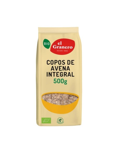 Copos de Avena Integral Bio 500 g El Granero Integral