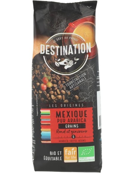 Cafe mexico 100% arabica bio 250 gr Destination