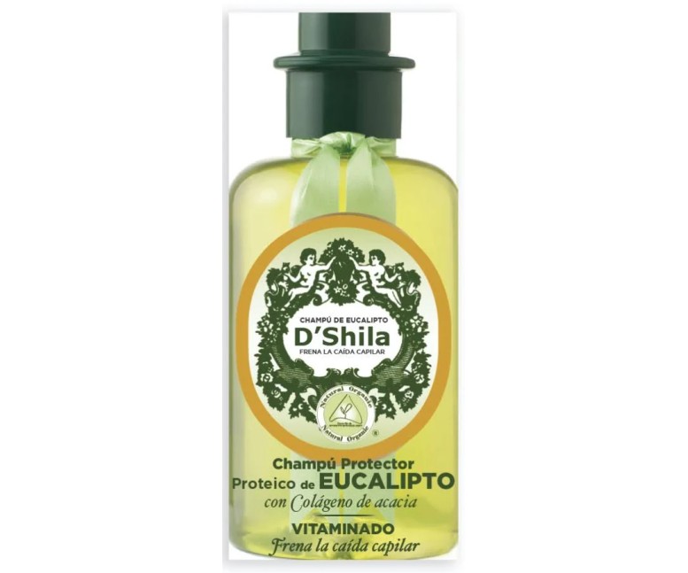 Champú eucalipto caída 300 ml D Shila