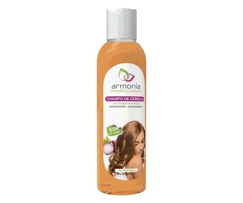 Champú cebolla + vinagre de manzana 400 ml Armonia