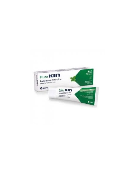 Fluor kin pasta anticaries menta forte 75 ml Kin