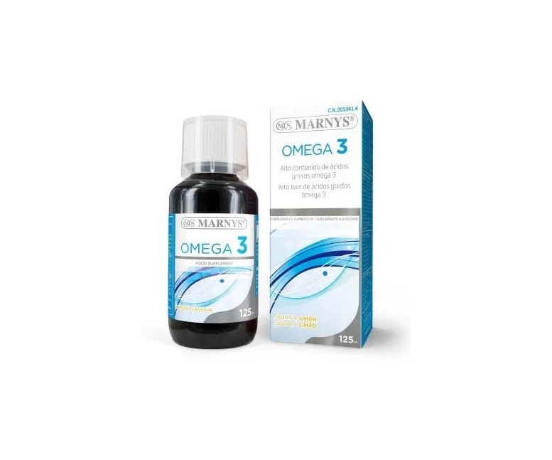 Omega 3 marino sabor limón 125 ml Marnys